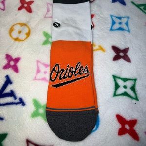 Stance MLB Orioles Mens Socks US Size Large